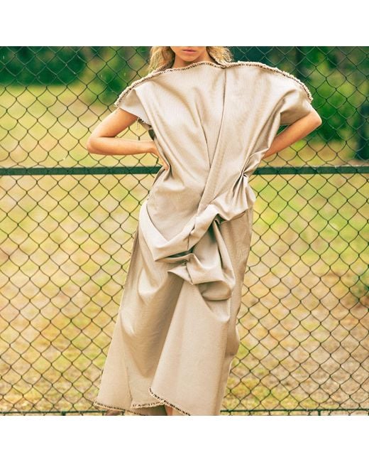 Miro Misljen Natural Neutrals Infinity Dress