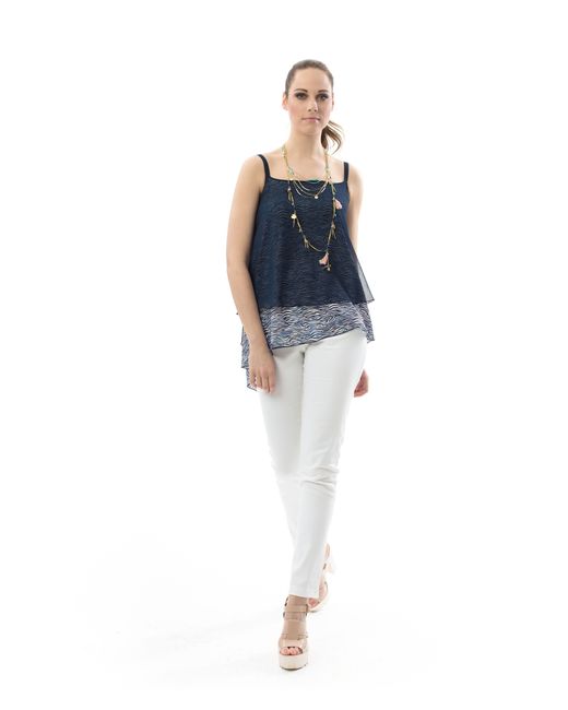 Conquista Blue Hi Low Top