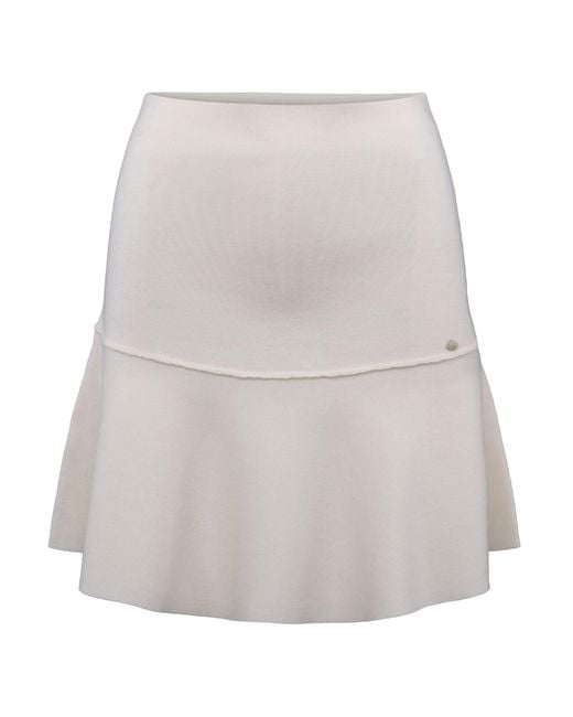 tirillm Gray Annie Flared Skirt
