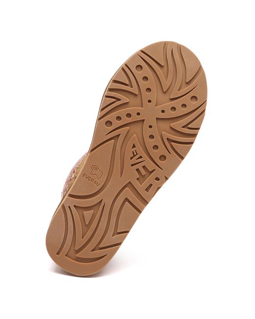 EverAu Australia Brown Plover Ankle Platform Boots