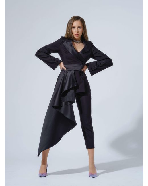Tia Dorraine Black Chic Impressions Three-piece Power Suit