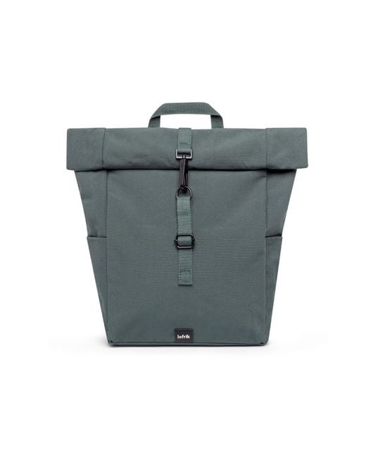 Lefrik Blue Roll Mini Backpack Leaf for men