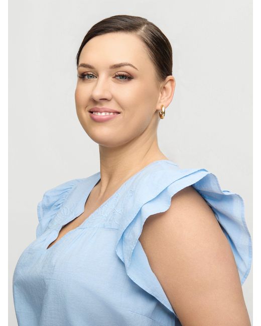 Zoe Blue Cloe Top