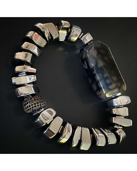 Ebru Jewelry Metallic Stylish Mila Bracelet
