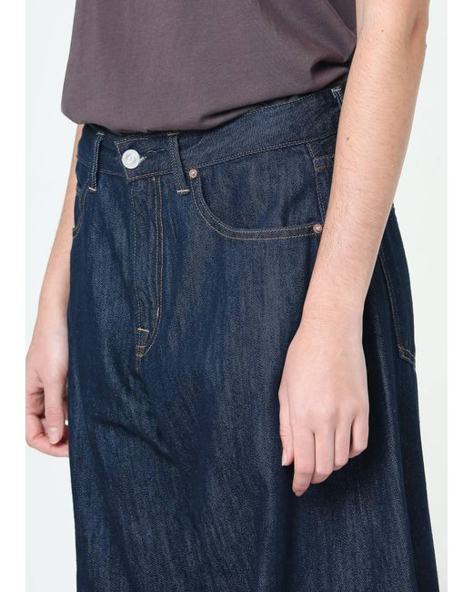 NOEND Blue Kallie Relaxed Curve