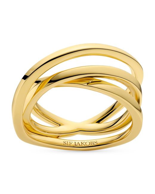 Sif Jakobs Jewellery Metallic Ring Spirale Pianura
