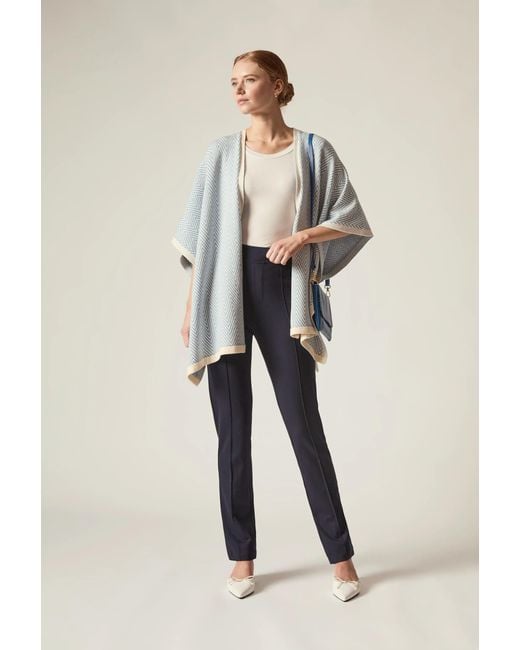 James Lakeland Blue Cigarette Trousers
