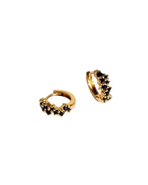 Claire Hill Designs Metallic Galaxy Huggie Earrings
