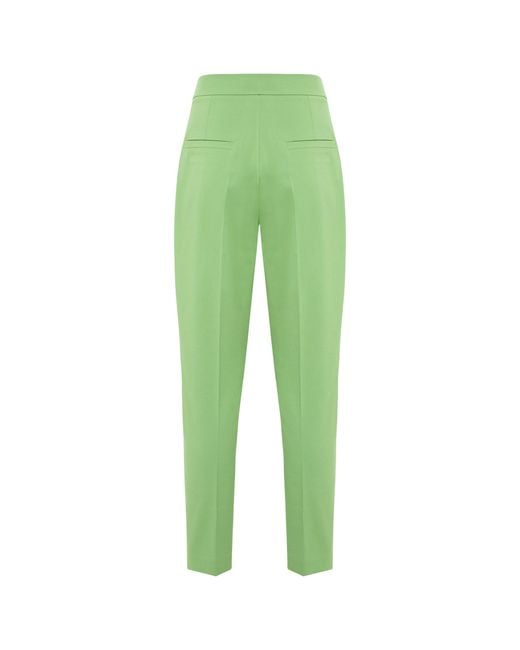 Femponiq Green Tailored Cotton Trouser