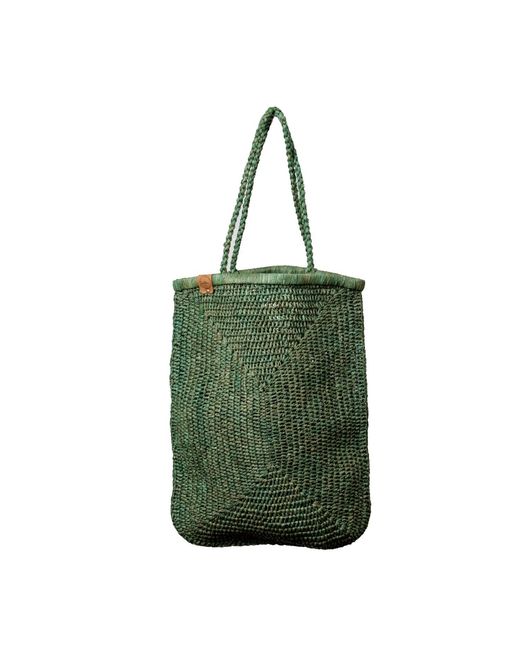 Zanatany Concepts Green Filee Tote Bag