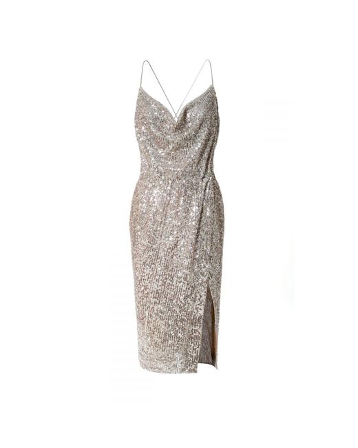 AGGI by HALEWSKI Multicolor Kim Champagne Dress