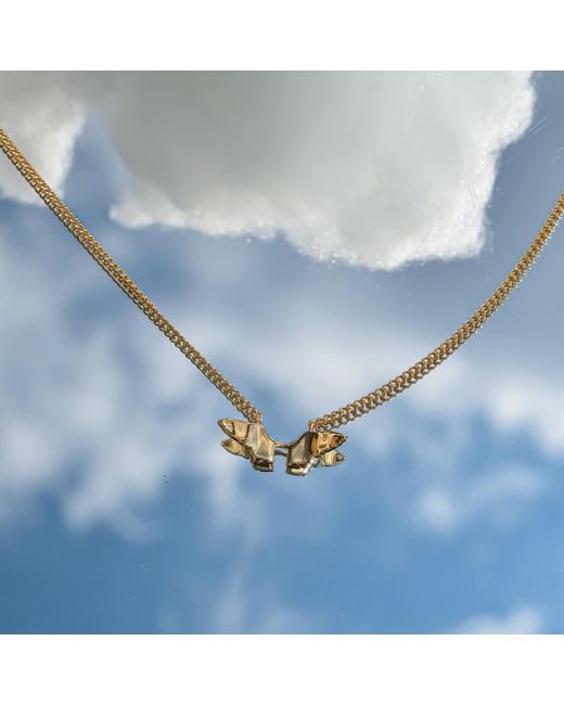 Dov Jewelry Metallic Angel Wings Necklace