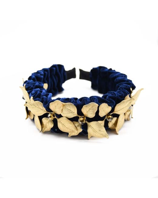 ADIBA Blue Royal Goddess Handmade Headband