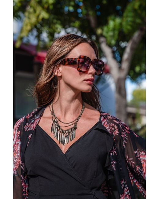 Jennafer Grace Black Vera Paisley Kimono
