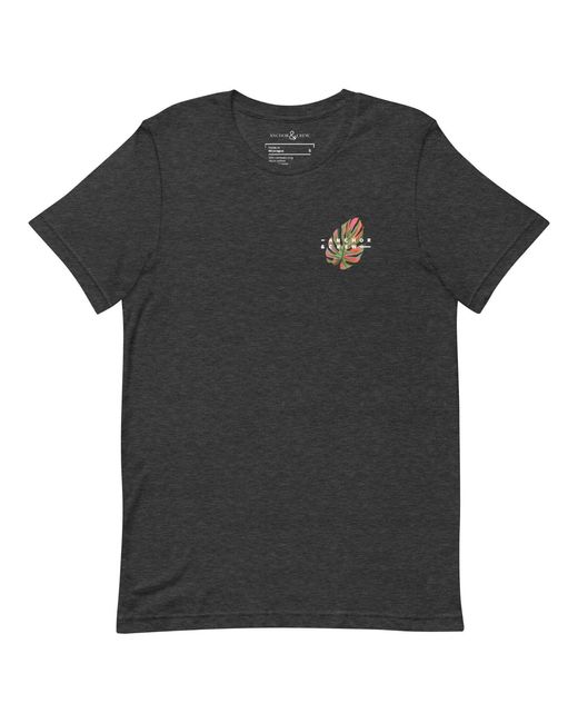 Anchor and Crew Black Heather Organic By Design Passenger Organic Cotton T-Shirt