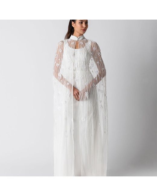 Raishma White Sofia Gown