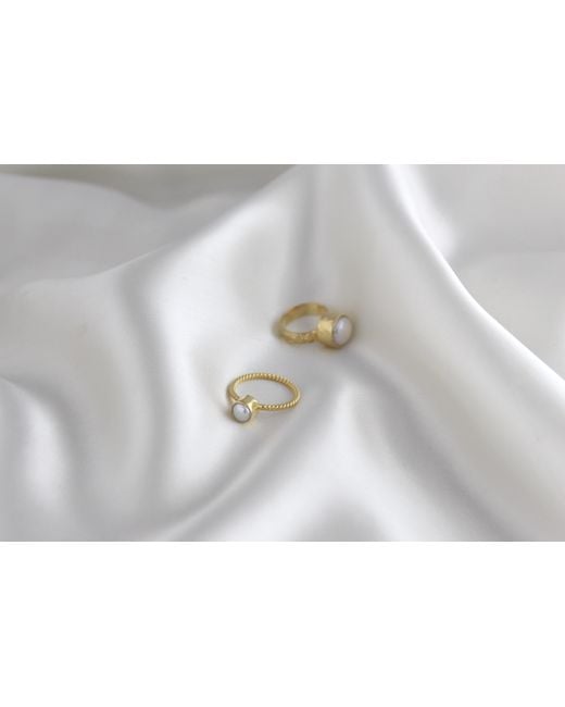 Gem Island Metallic Sitâ Ring