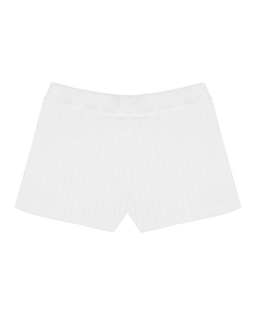 VLD White Palm Springs Va Script Knit Short