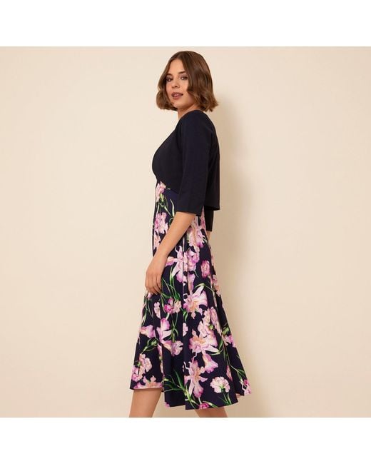 Alie Street London Blue Freya Bolero Midnight