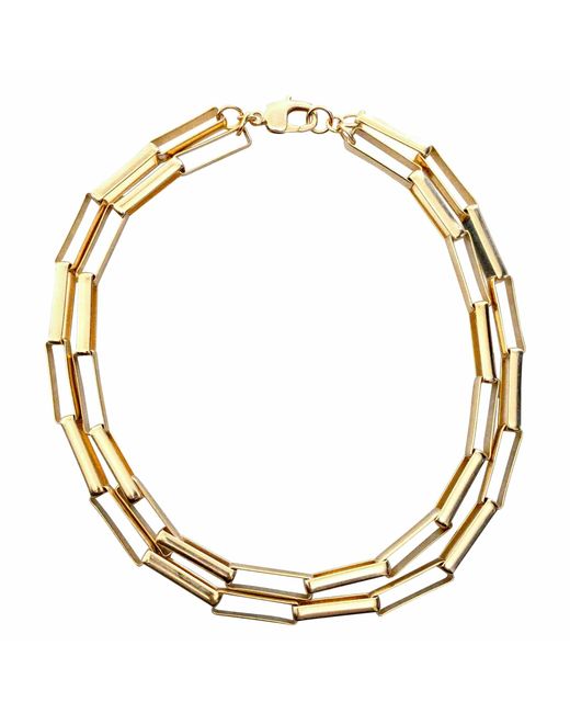 IN CAUDA VENENUM Metallic Kratos Necklace