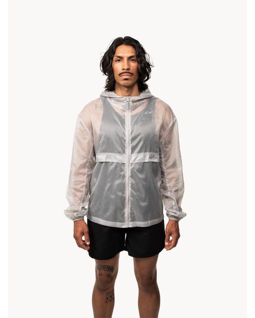 Saved Lab Gray Ultralight Windbreaker for men