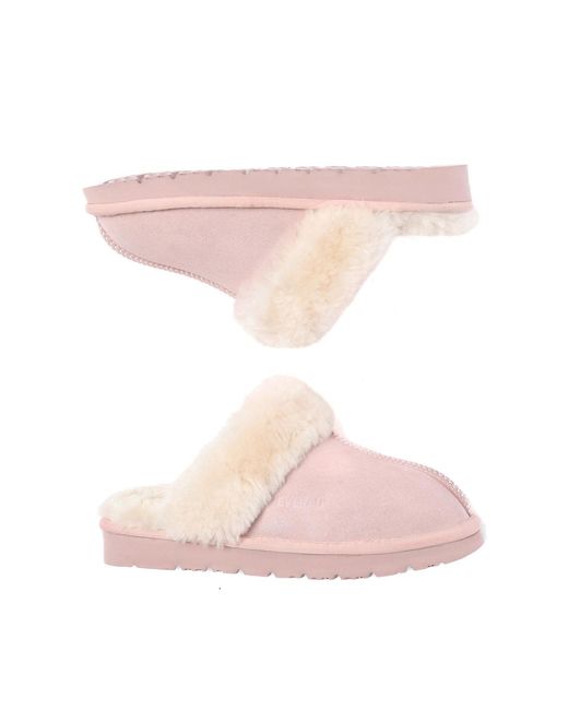 EverAu Australia Pink Raven Slippers