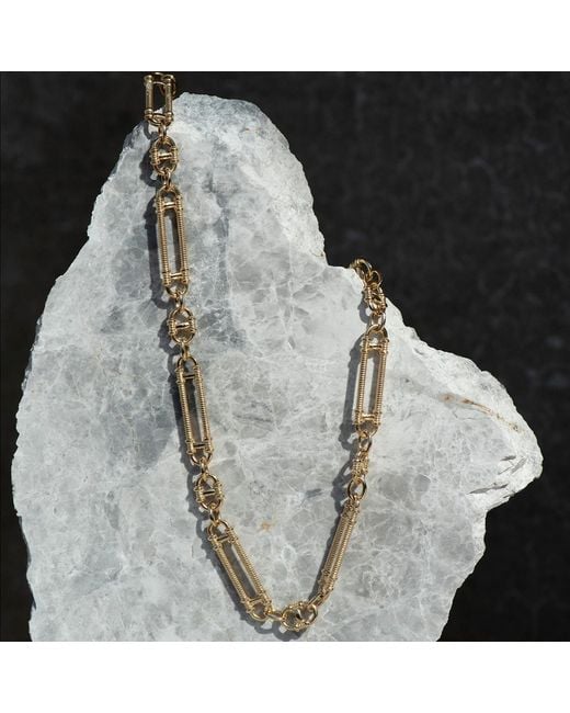 Zoe & Morgan Metallic Prana Chain 50Cm