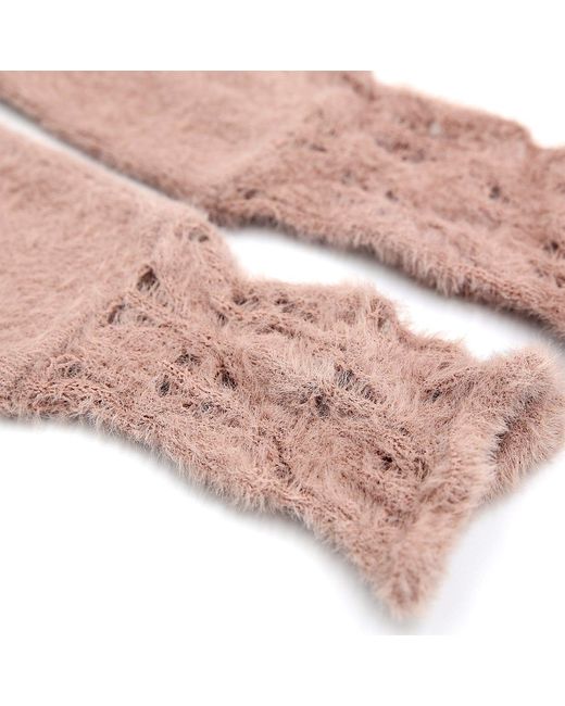 Maison Bogomil Black Powder Fingerless Gloves