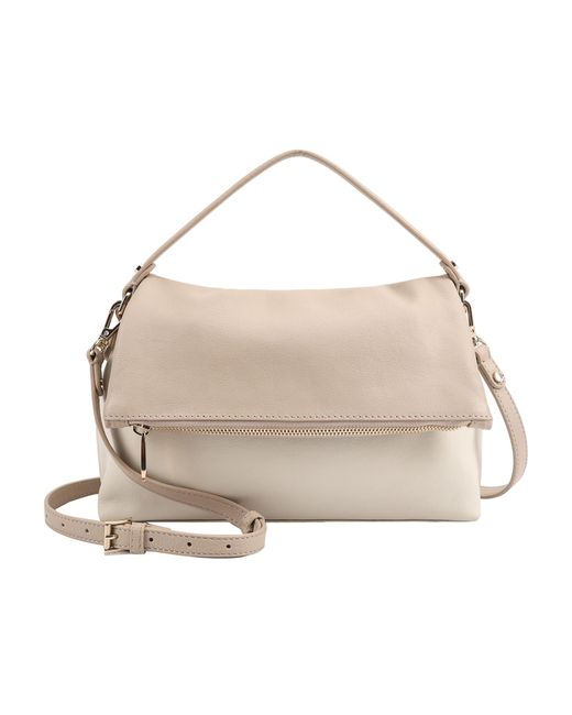 Paul Costelloe Natural Neutrals Tana Leather Shoulder Bag