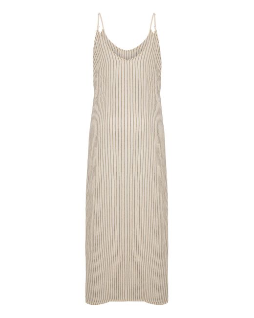 The Handloom White Yaz Dress