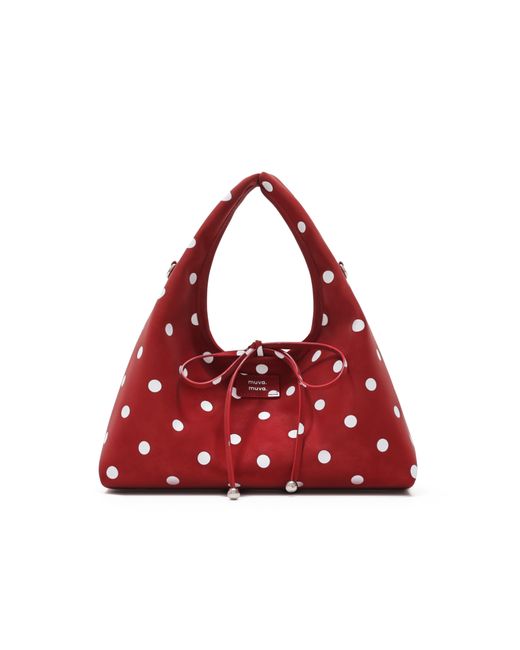 Amy Lynn Red Siena Polka Underbag