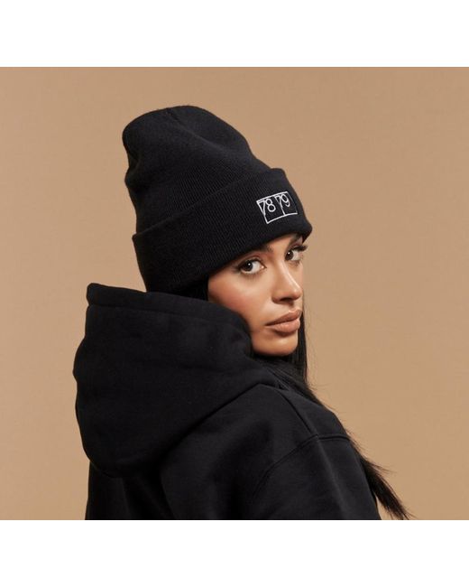 7879 Black Beanie Hat