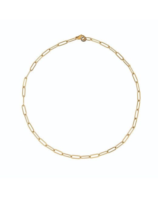 A Weathered Penny Metallic Cable Chain Necklace