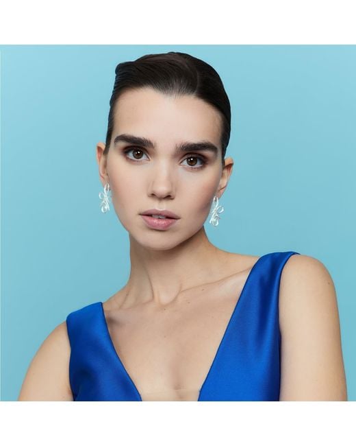 Lavani Jewels White Unconditional Love Earrings