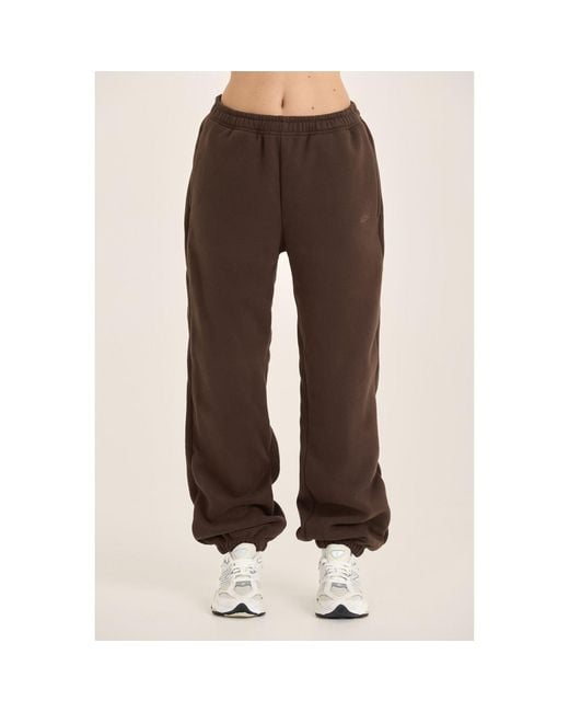 Loom Archives Brown Loom Cuffed Leg Jogger