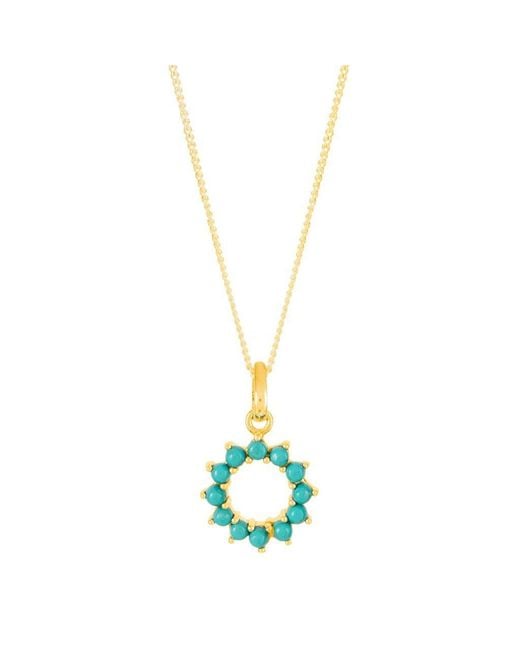Charlotte's Web Jewellery Metallic Halo Radiance Small Vermeil Necklace