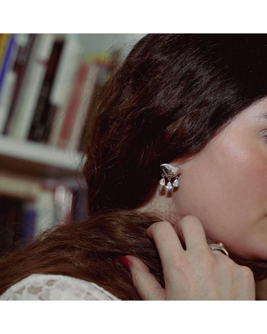 Zepplin the Label Metallic Aphrodite Earrings