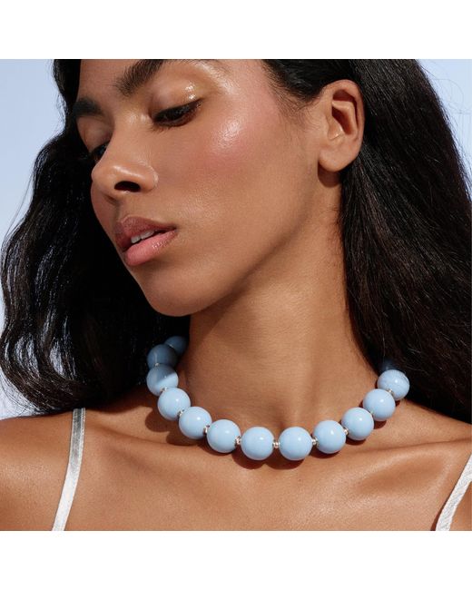Saule Label Blue Siena Duo Necklaces