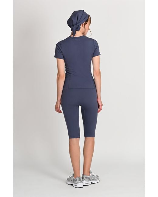 The Koozy Blue Margot T-Shirt ¾ Sleeve
