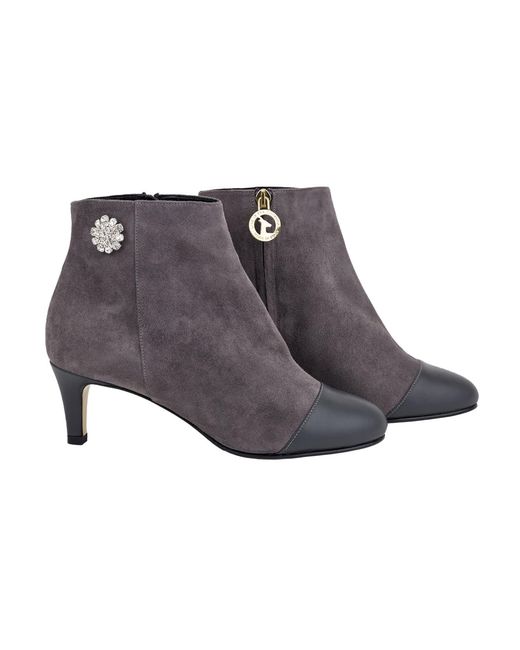 Moon D'elle Gray Eclisse Ankle Boots