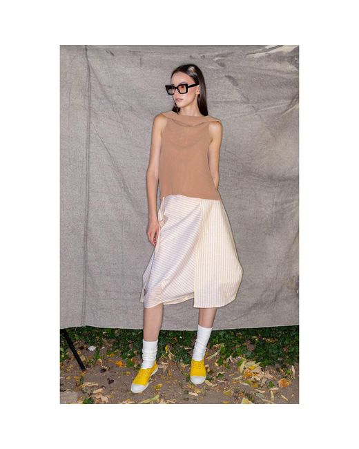Bianca Popp Natural Wrapped Skirt