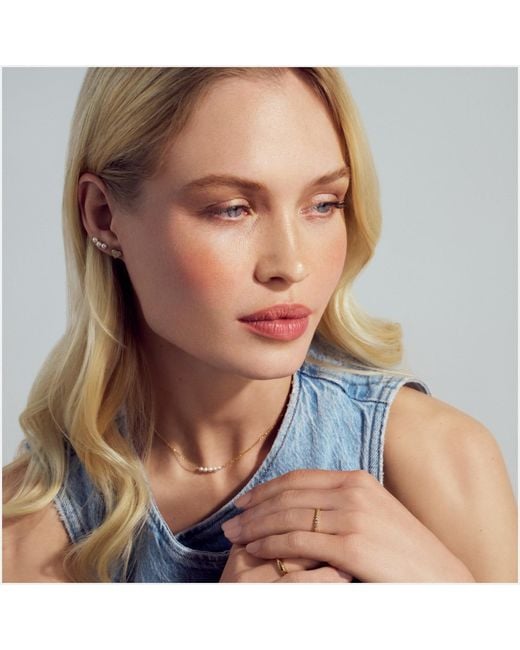 Sif Jakobs Jewellery Metallic Necklace Perla Cinque