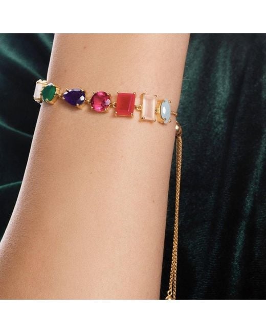 Lavani Jewels Metallic Multicolored Portobello Bracelet