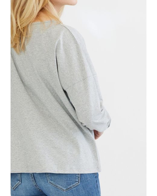 GROBUND Gray Nete Blouse
