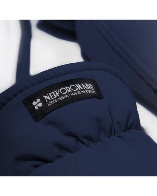 The New Orchard Blue Winter Vegan Gloves