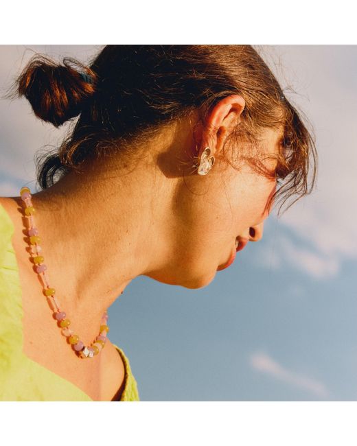 Après Youth Metallic Spud Beaded Friendship Necklace