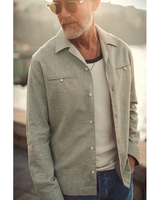 &SONS Trading Co Green Fender Shirt Seagrass for men