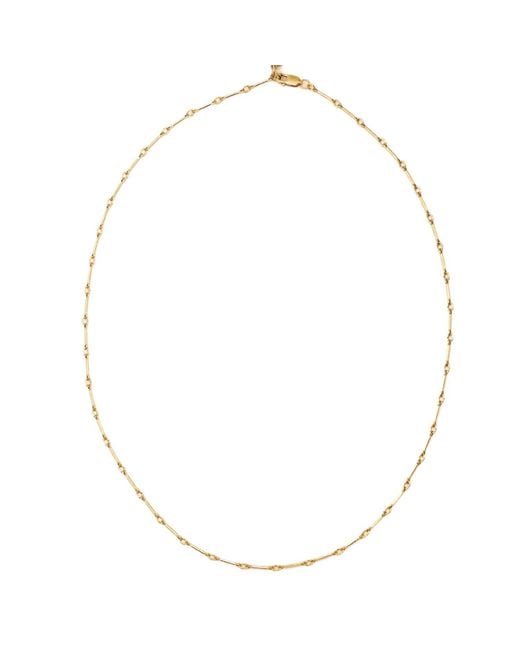Inari Jewellery Metallic Bamboo Vine Filled Necklace