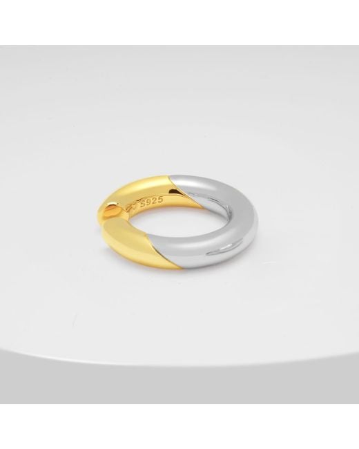 Meulien Metallic And Bi-Color Ear Cuff