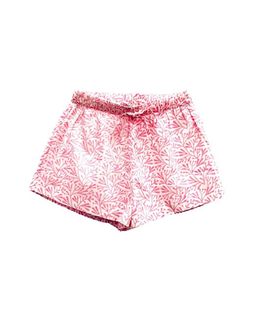 Lime Tree Design Pink Bud Shorts